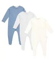[Bonpoint] Bonpoint Cosima set of 3 cotton onesies M 12 multicoloured
