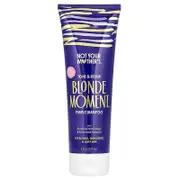 Not Your Mother's, Blonde Moment, Tone & Repair Purple Shampoo, For Blonde, Highlighted & Silver Hair, 8 fl oz (237 ml)