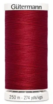 Gutermann 250P-420 Sew-All Thread 274yd-Chili Red