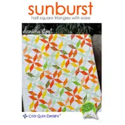 Sunburst Quilt Pattern By Cozy Quilt Designs Quilting Sewing DIY