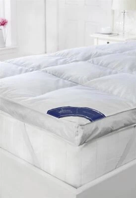 2'' European Continental Bed Size Goose Feather & Down Mattress Toppers 5cm Deep