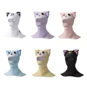 Swiming Diving Facekini Elastic Swim Caps Sun Protections Full Face Mask for Man