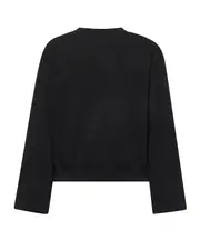 Dries Van Noten Open Back Sweatshirt S,XS Black