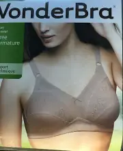 WonderBra 38D Wire Free Full Support Taupe New With Tags No Wire