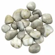 Tuscan Path 1.5kg 30 - 50mm Polished Quartz Pebbles