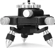 360° Rotatable Aluminum Alloy Bracket Base 1/4'' Interface Fine Adjustment Tripod Stand for Laser Level