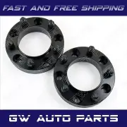 2 PC 1.25" HUB CENTRIC WHEEL SPACER 5X4.25 CB 63.4mm 12x1.5 FIT VOLVO (for: Volvo)