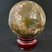 Ocean Jasper Sphere Natural ( With Stand )-1.1