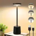 LED Cordless Table Lamp Rechargeable Touch Bedside Patio/Dining Desk/Bar Lamp