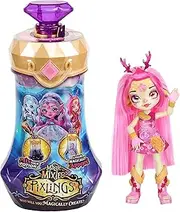 Magic Mixies Pixlings. Deerlee The Deer Pixling. Create and Mix A Magic Potion That Magically Reveals A Beautiful 16.5cm (6.5") Pixling Doll Inside A Potion Bottle!