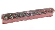 New Snap-on™ 3/8" dr 1/4" thru 1" 6-pt FDX Shallow Socket Set 214YFSY