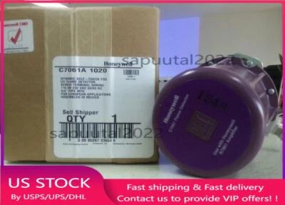 Honeywell C7061A1020 UV Flame Detector 1PC New Fast Shipping C7061A 1020