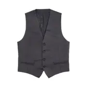 [SARTORIA ARTE E STILE] SARTORIA ARTE E STILE Tailored silk vest Man 50 50 Black