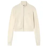 [AMBUSH] Cropped Zip Up Sweatshirt Pink