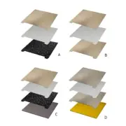 Upgraded for CrealityK1 3D Printer Heated Bed PEO/PEI Sheet Double Sided Plate