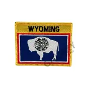 Wyoming State Patch / Wyoming Flag / Iron On