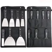 7 PCS Drywall Tools,Putty Knife,Paint Scraper Tool With Storage Bag,Stainless...