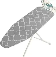Ironing Board Padded, Cotton Heat Insulation Ironing Board Pad, Heat-Reflective Iron Pad, Board with Elastic Edges, Iron Board for Standard Size Ironing Boards Tabletop Ironing