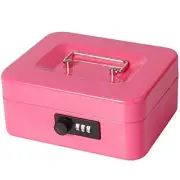 Lysmics Safe Handheld Safe Dial-type Piggy Bank Mini Safe Storage Box Househol S