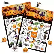 Games Bingo Game for Kids Party Games for Kids Family Classroom Halloween