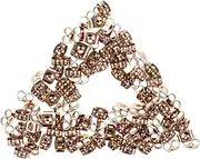 [ANDRESLAD] 100pcs Earring Back Replacement Secure Locking Ear Lock for Hook Earrings Elegant DIY Jewelry Making Accessories Versatile Occasion