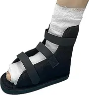Fracture Cast Boots Breathable Open Toe Plaster Cast Shoe 1 PCS Adjustable Walking Boot for Foot Sprains Ankle Fractures