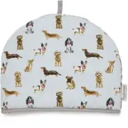 Cooksmart Curious Dogs Tea Cosy - Insulated Teapot Cover