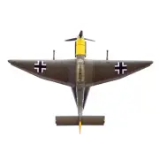 1/110 Scale 10cm Diecast Alloy WWII Germany Junkers JU-87 Stuka Bomber Model