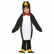 Penguin Aquatic Bird Animal Funny Unisex Toddler Boys Girls Costume 3-4