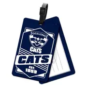Geelong Cats AFL Bag Tag Luggage Suitcase Backpack