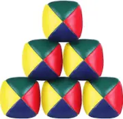 6 Pack Juggling Balls For Beginners, Mini Quality Juggling Balls