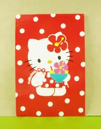 在飛比找Yahoo奇摩購物中心優惠-【震撼精品百貨】Hello Kitty 凱蒂貓~造型卡片-紅