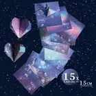 Handmade Fold Craft Manual Material Star Paper Origami Art Paper Folding