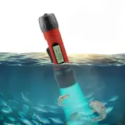 Fishing Finder Sonar Ice Fishing Wireless Handheld Fish Finder with LED Underwater Light 0.8-90m Identification Depth
