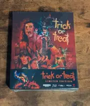 Trick or Treat (1986) (4K UHD + Blu-ray + CD) Synapse LE Cover C RARE OOP NEW