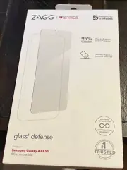 ZAGG - InvisibleShield Glass+ Defense Screen Protector for Samsung Galaxy A33 5G
