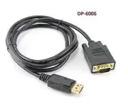 6ft DisplayPort Male to VGA Male 28AWG Adapter Cable, CablesOnline DP-6006