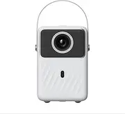 Portable Projector Full HD 1080P Support 400ANSI Projector Auto Keystone & Electric Focus Built-in Battery(US Plug)