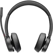 HP Poly Voyager 4320 Bluetooth On-Ear Headset - UC Certified BT700-C / 2-Mics Noise Cancellation / Busy Light / Up to 50m Distance / Up to 24-Hour Talk-Time [76U50AA]