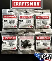 30 CRAFTSMAN 1/2" BLACK REPLACEMENT SOCKET STUDS RACK RAIL CLIPS 941848 USA MADE