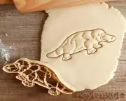 Platypus Duckbill Egg Laying Mammal Wild Animal Creature Forest Cookie Cutter