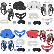 Silicone Protective Case Mask 7-Pieces for Quest 3s VR Headset & Gamepad Covers
