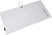 Bezel Sports Towel Magnetic Golf Towel, White, Approx. 19.7 x 39.4 inches (50 x 100 cm), White, 約50 × 100cm