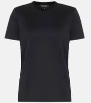 [Loro Piana] Loro Piana My-T cotton T-shirt AU 16 black