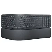 Logitech K860 ERGO Split Wireless Keyboard - Curved Ergonomic Split Keyboard, Bluetooth/2.4GHz USB 920-010111