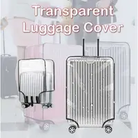 在飛比找蝦皮購物優惠-Transparent PVC Luggage Cover 