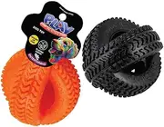 UBL Pet Tyre Ball Play Toy, 9.5 cm (Pack of 2)