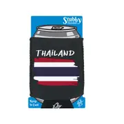 Thailand Country Flag Nationality - Stubby Holder With Base