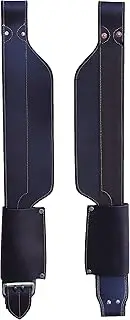 CHALLENGER 4" Premium Quick-Change Australian Saddle Fender Stirrup Leathers 109SL4021BR