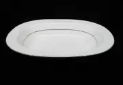 NORITAKE PURITY WHITE OVAL VEGETABLE BOWL - 10 1/2" - 0307G